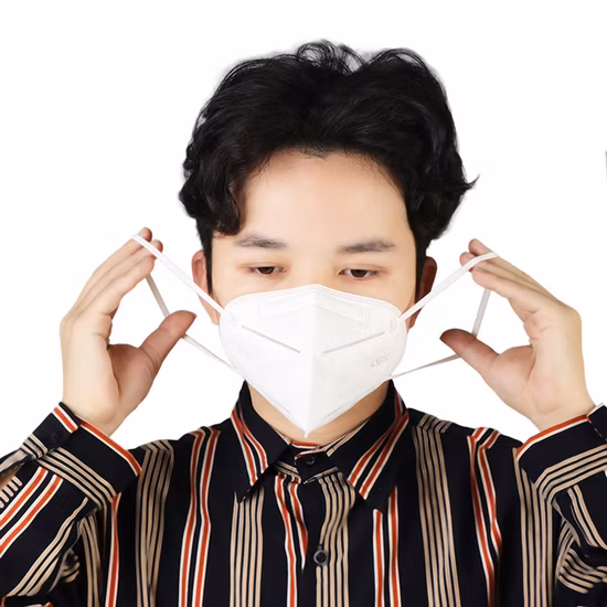 Masque facial Ffp2 KN95 N95 avec valve d'évent, respirateur chirurgical hygiénique anti-pollen bactérien Ffp3 avec attache et valve à usage médical