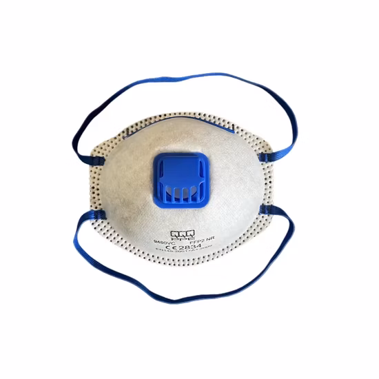 Masque facial bleu FFP2 EN 149 avec CE 1463 SGS